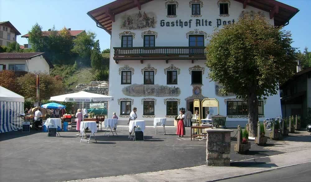 Hotel Alte Post Siegsdorf Eksteriør bilde